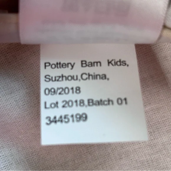 Pottery Barn Kids Luxury Crib Skirt - Picture 8 of 8